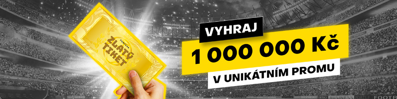 Zabojuj o Zlatý tiket a vyhraj 1 000 000 Kč!